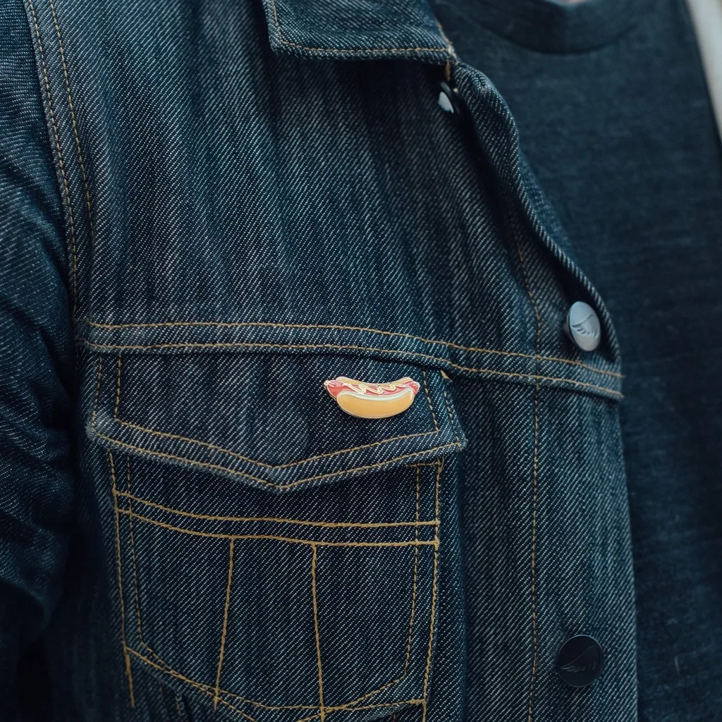 Jaket Denim + Pin Enamel foto 2